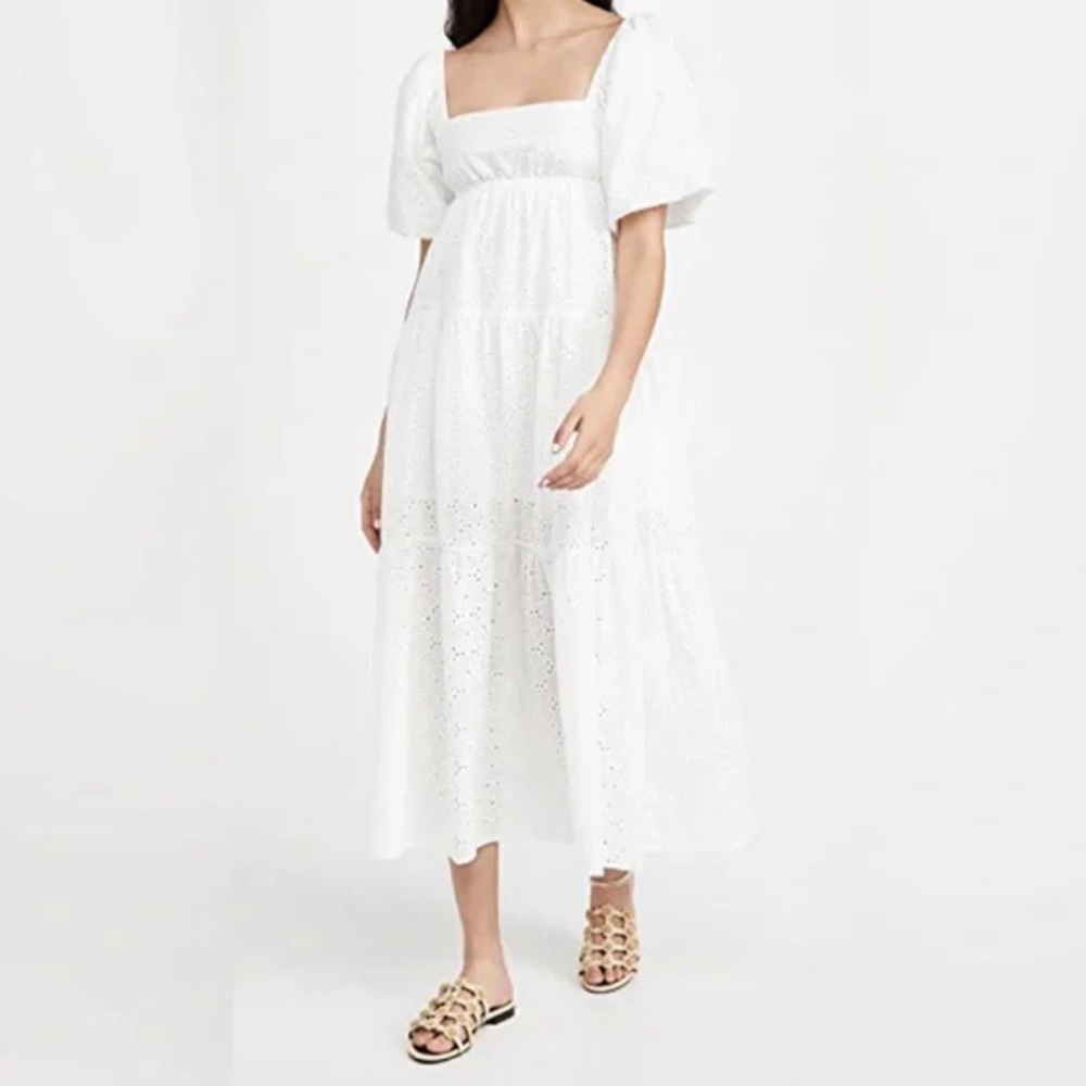 MinkPink Eyelet Dress